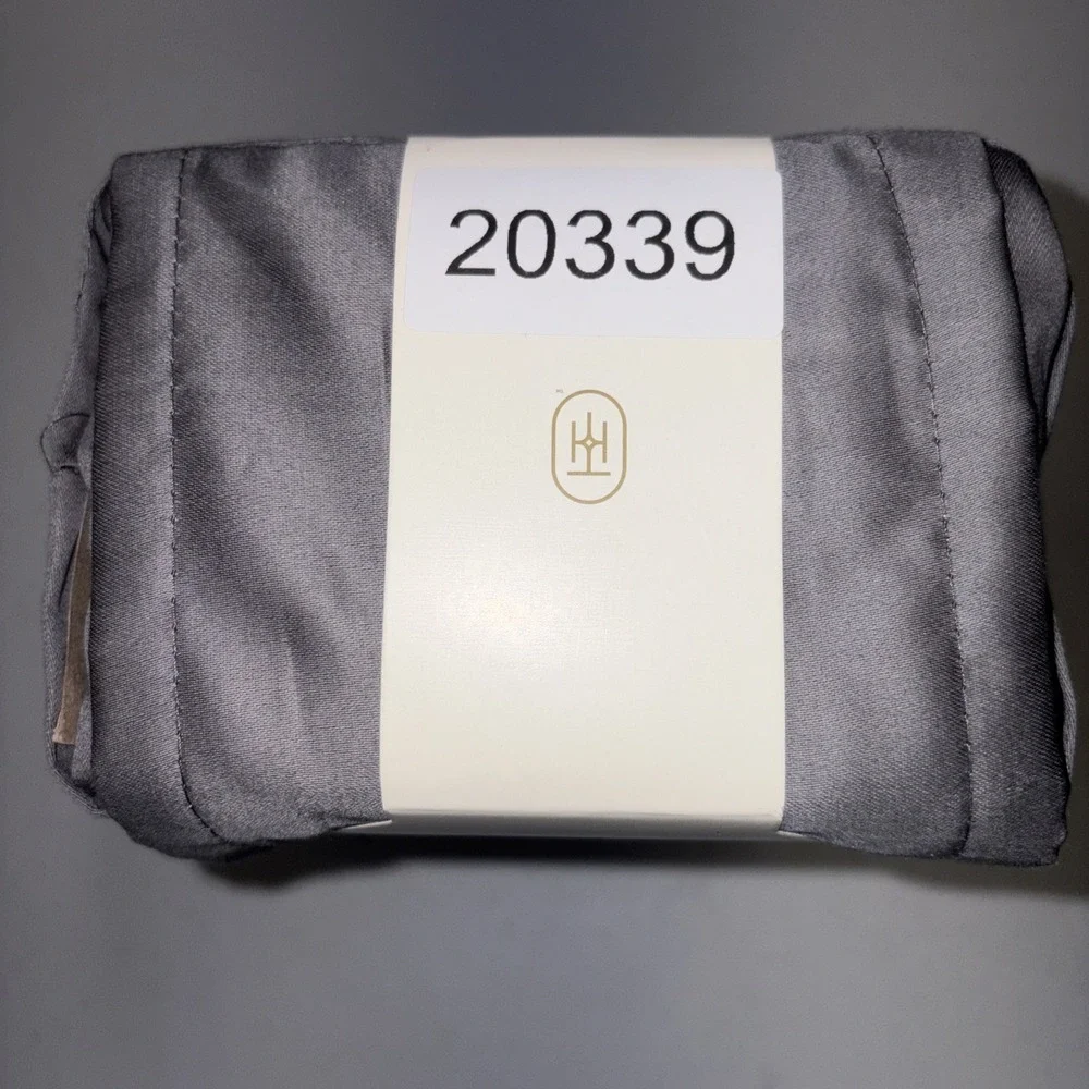 Threshold Queen Size 400 Thread Count Performance Flat Sheet - Radiant Gray